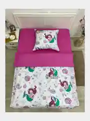 Постельное белье детское 1.5 спальное Поплин ivSubelIa "Русалки", 50x70