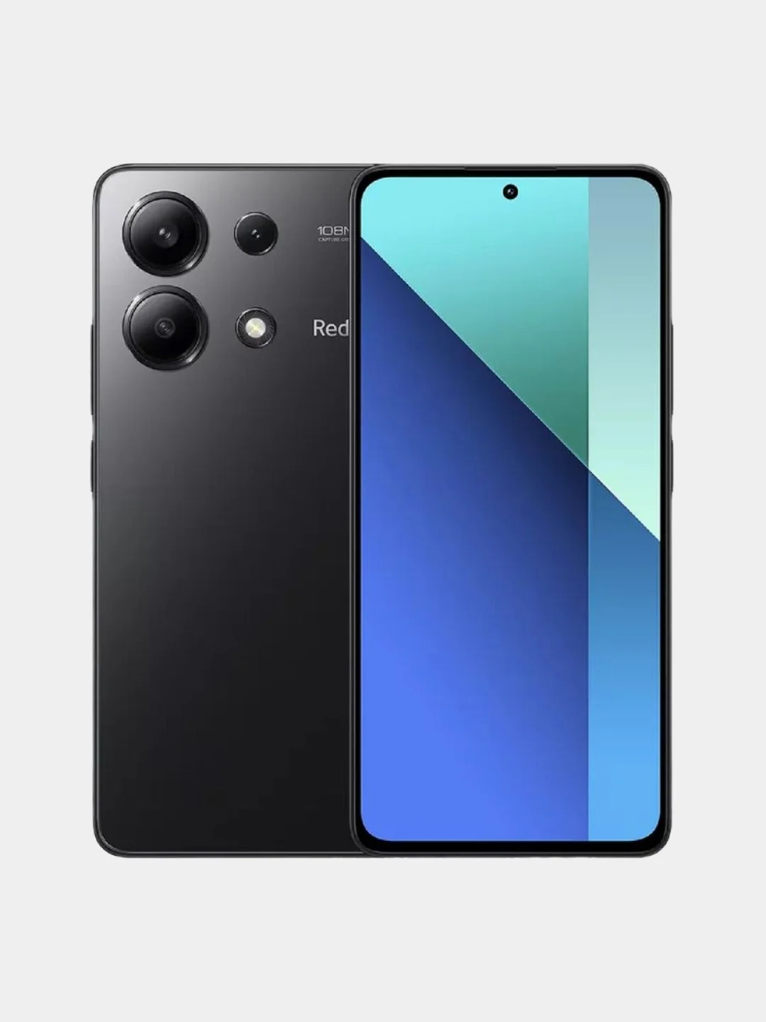 Голубой смартфон Xiaomi Redmi Note 13