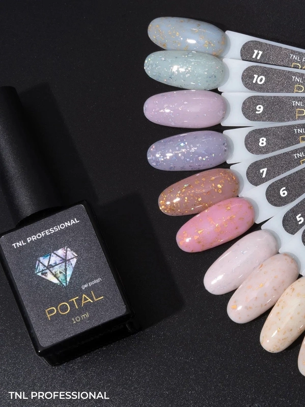 Гель-лак с поталью TNL potal, 10 мл