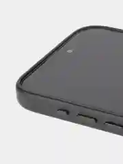 Черный чехол MagSafe для iPhone 15, 13, Pro Max Plus Mini кожаный BROSCORP экокожа, защита камер