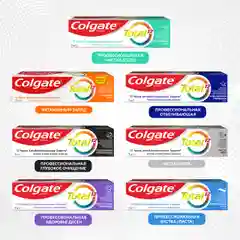 Зубная паста "Профессиональная чистка", Colgate Total 12, 75 мл