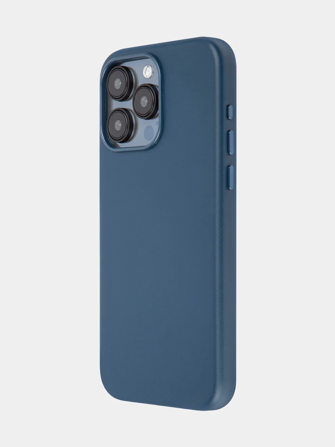 Чехол MagSafe для iPhone 15, 13, Pro Max Plus Mini кожаный BROSCORP экокожа, защита камер