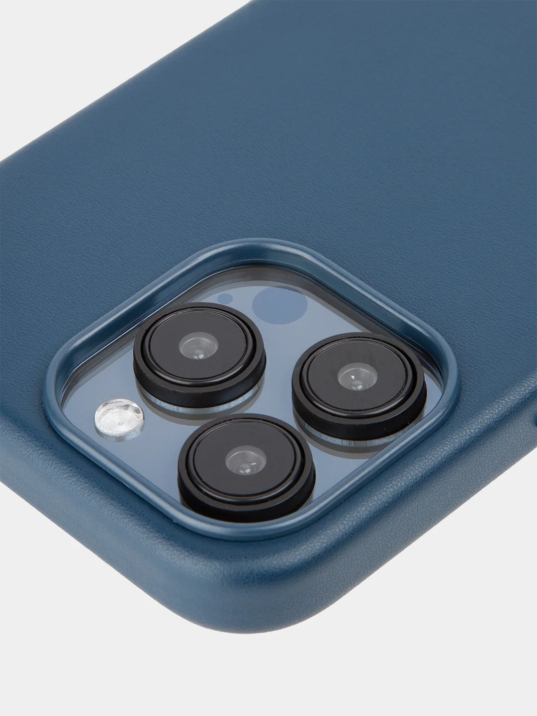 Чехол MagSafe для iPhone 15, 13, Pro Max Plus Mini кожаный BROSCORP экокожа, защита камер