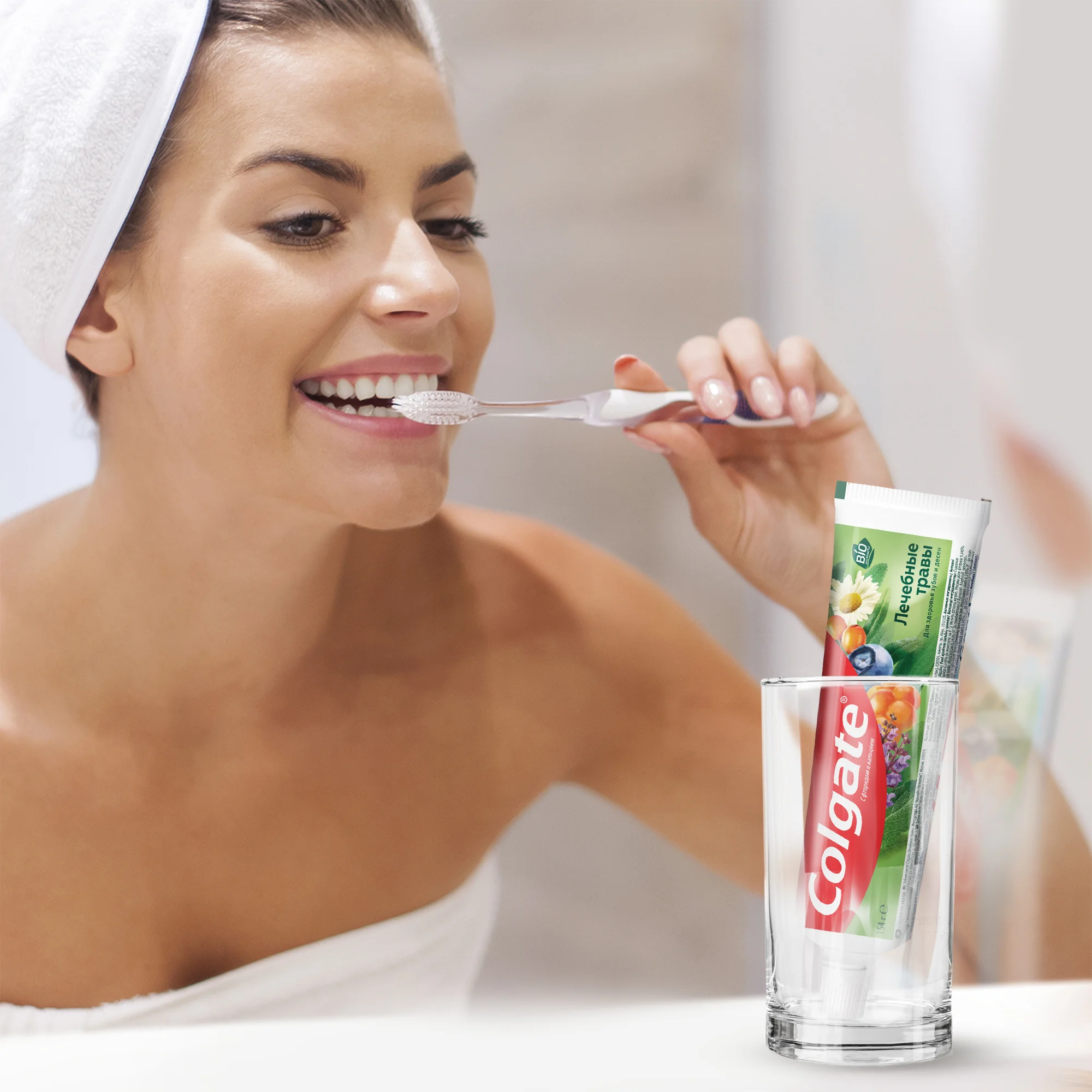 Зубная паста Colgate "Лечебные травы", 150 мл