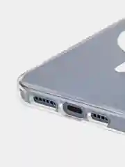 Прозрачный чехол MagSafe для iPhone 15/ 15 Plus/ 15 Pro/ 15 Pro Max пластиковый с силиконом BROSCORP