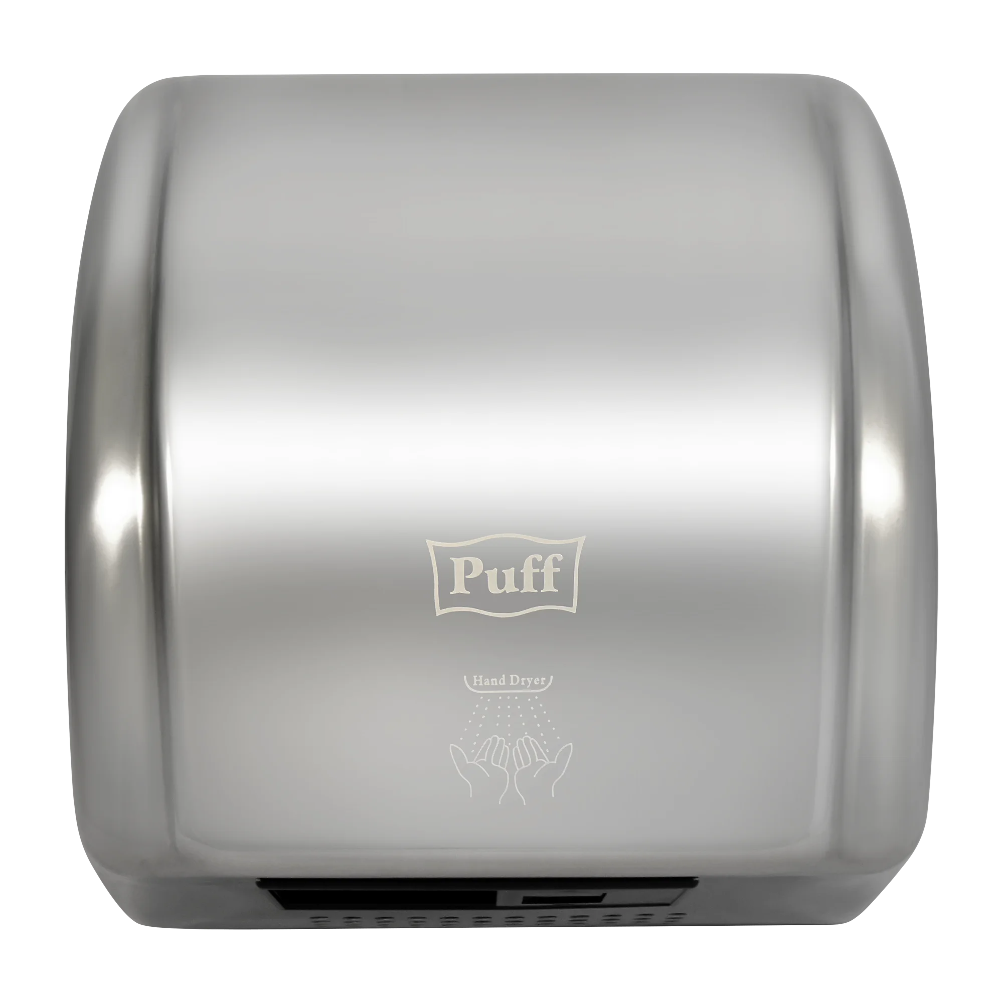 Белый 1401.304 Электросушитель для рук "Puff-8851S", хром, 2,1 кВт
