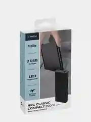Внешний АКБ 20000 мАч, NRG Classic compact, 10W, 2-USB, micro-USB, Type-C, Deppa