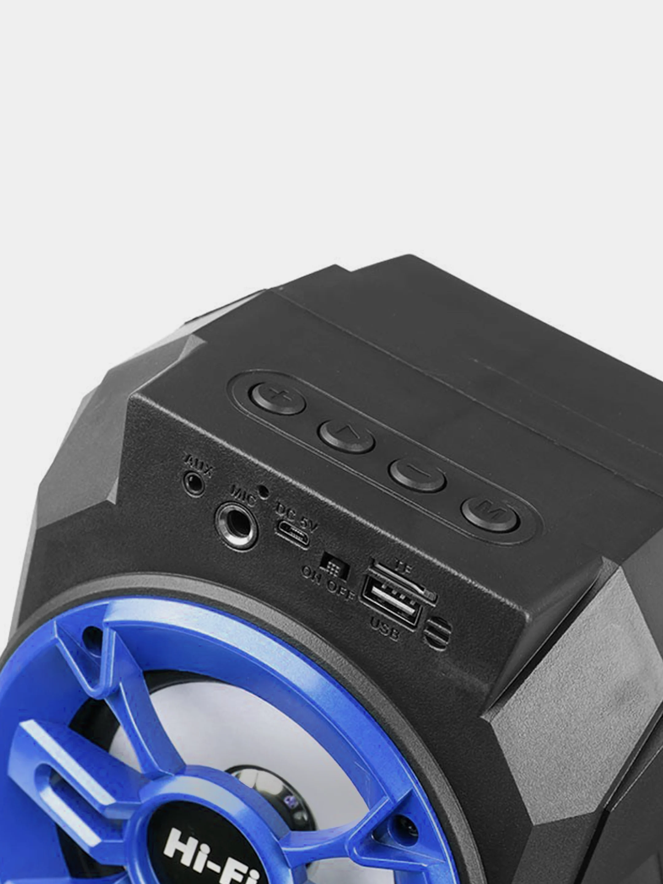 Колонка беспроводная Bluetooth с подсветкой ZQS-4237 10Вт (USB/SD/AUX/FM)