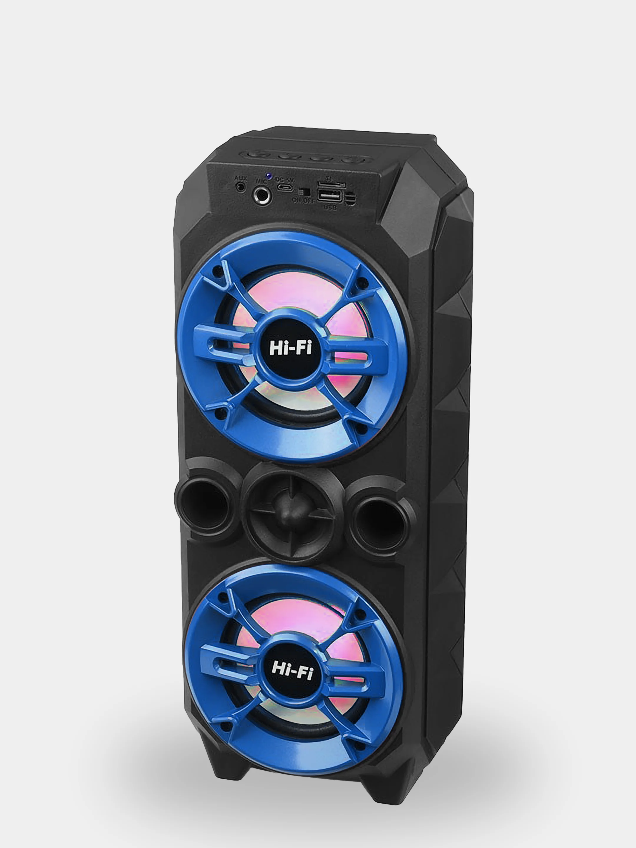 Колонка беспроводная Bluetooth с подсветкой ZQS-4237 10Вт (USB/SD/AUX/FM)