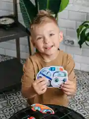 Мягкие пазлы. Весёлые машинки