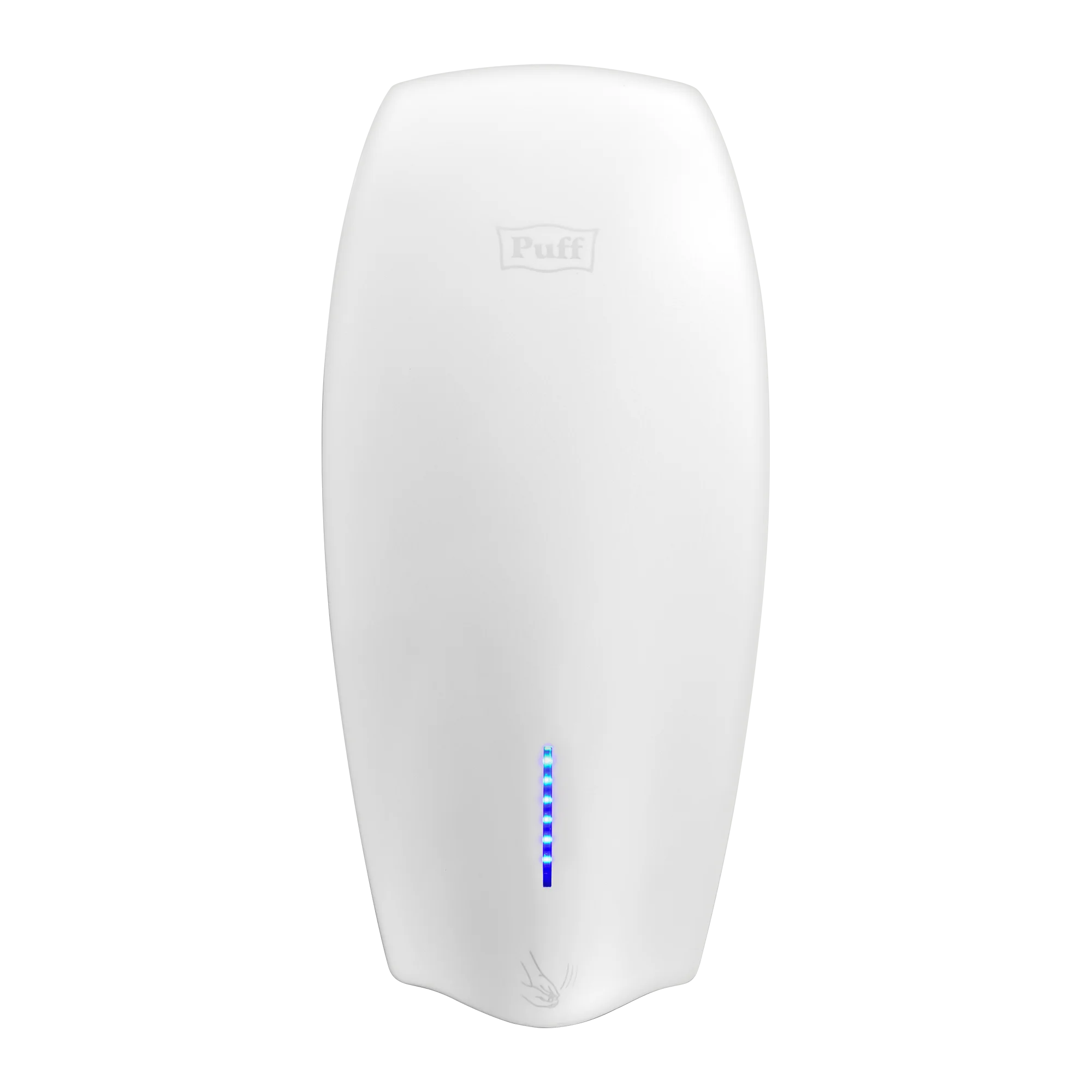 Белый 1401.397 Электросушитель для рук "Puff-8940", с UV, белый, 1,2 кВт
