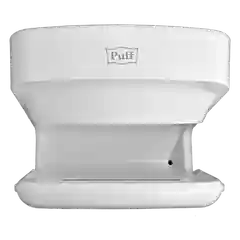 Белый 1401.340 Электросушитель для рук "Puff-8878B", белый, 2 кВт