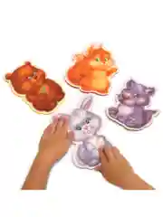 Мягкие пазлы. Лесные зверята