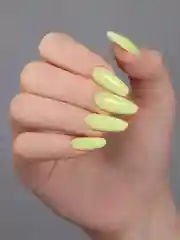 Лимонный гель лак Foxy Expert LOLLIPOP светящийся в темноте 8ml