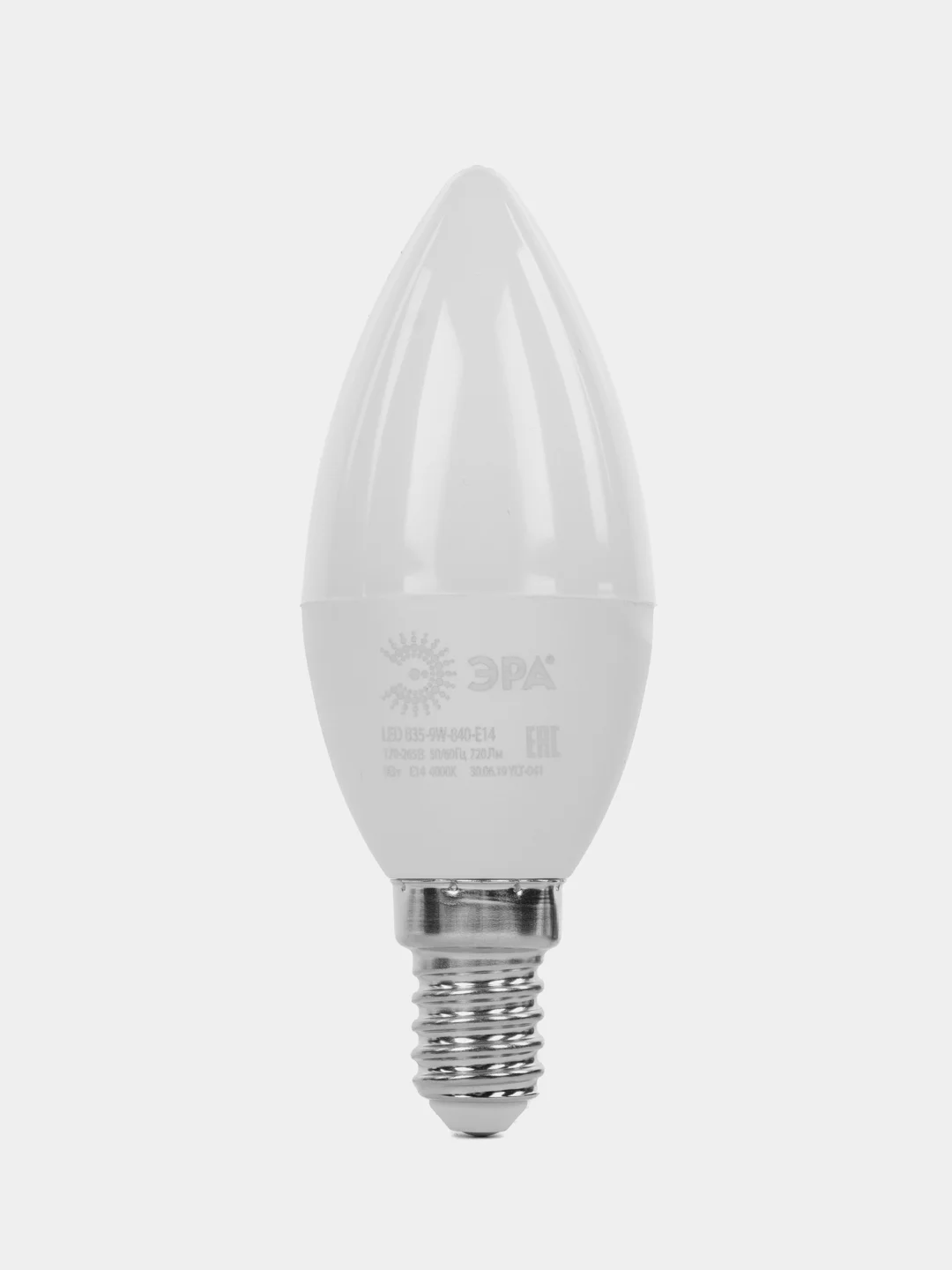 Лампа светодиодная ЭРА STD LED B35-11W-840-E14 E14 / Е14 11Вт свеча нейтральный белый свeт