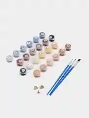 Картина по номерам на холсте с подрамником 40*50 "Принц с лисенком"