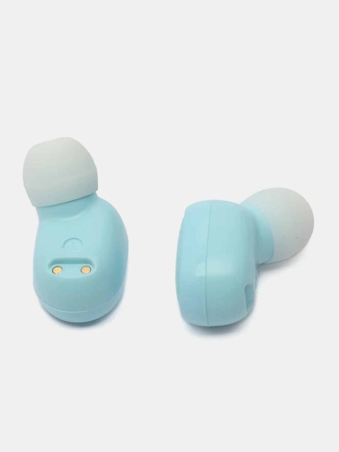 Голубой наушники беспроводные E7S Bluetooth с шумоподавлением