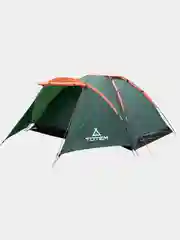 Зеленый палатка туристическая Totem Summer 2, двухместная