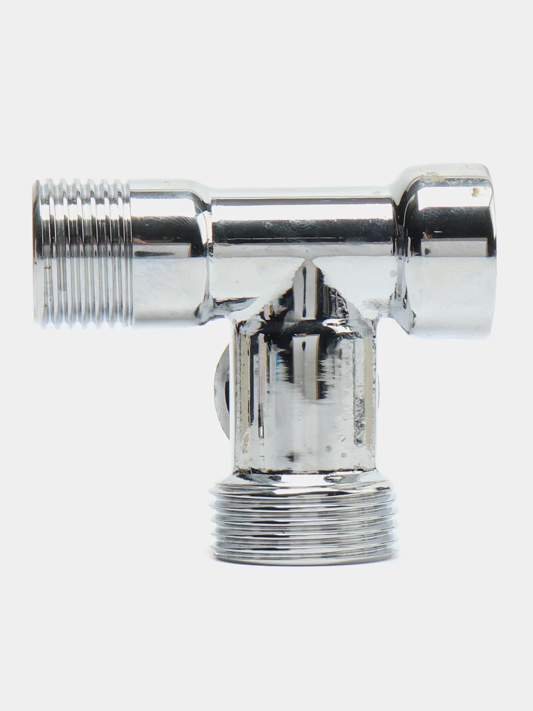 Кран шаровой для подключения сантехнических приборов 1/2"x3/4"x1/2"