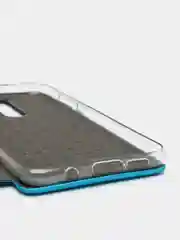 Голубой чехол-книжка Xiaomi Redmi 12, 12С,9C,9A,9,7,7A,8,8A,4X,10, Note 12, 9,9S,9Pro,8/8 Pro,7,8T