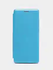 Голубой чехол-книжка Xiaomi Redmi 12, 12С,9C,9A,9,7,7A,8,8A,4X,10, Note 12, 9,9S,9Pro,8/8 Pro,7,8T
