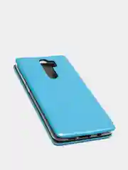 Голубой чехол-книжка Xiaomi Redmi 12, 12С,9C,9A,9,7,7A,8,8A,4X,10, Note 12, 9,9S,9Pro,8/8 Pro,7,8T