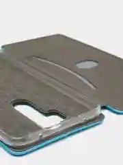 Голубой чехол-книжка Xiaomi Redmi 12, 12С,9C,9A,9,7,7A,8,8A,4X,10, Note 12, 9,9S,9Pro,8/8 Pro,7,8T