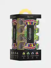 Кофе в капсулах Coffesso World of Coffee, ассорти 4 вкуса, 50 капсул, 250 г