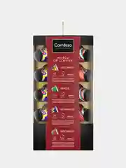 Кофе в капсулах Coffesso World of Coffee, ассорти 4 вкуса, 50 капсул, 250 г