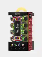 Кофе в капсулах Coffesso World of Coffee, ассорти 4 вкуса, 50 капсул, 250 г