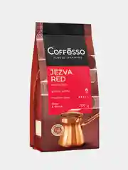 Кофе молотый Coffesso JEZVA RED, арабика и робуста ,200 г