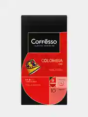 Кофе в капсулах Coffesso Colombia Red, 10 капсул по 5 г