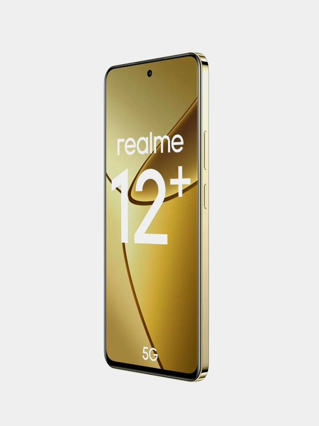 Бежевый смартфон REALME 12+, 5G, 8+256 ГБ, RMX3867