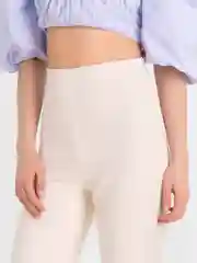 Молочный брюки женские, клёш