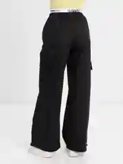 Черный брюки карго женские