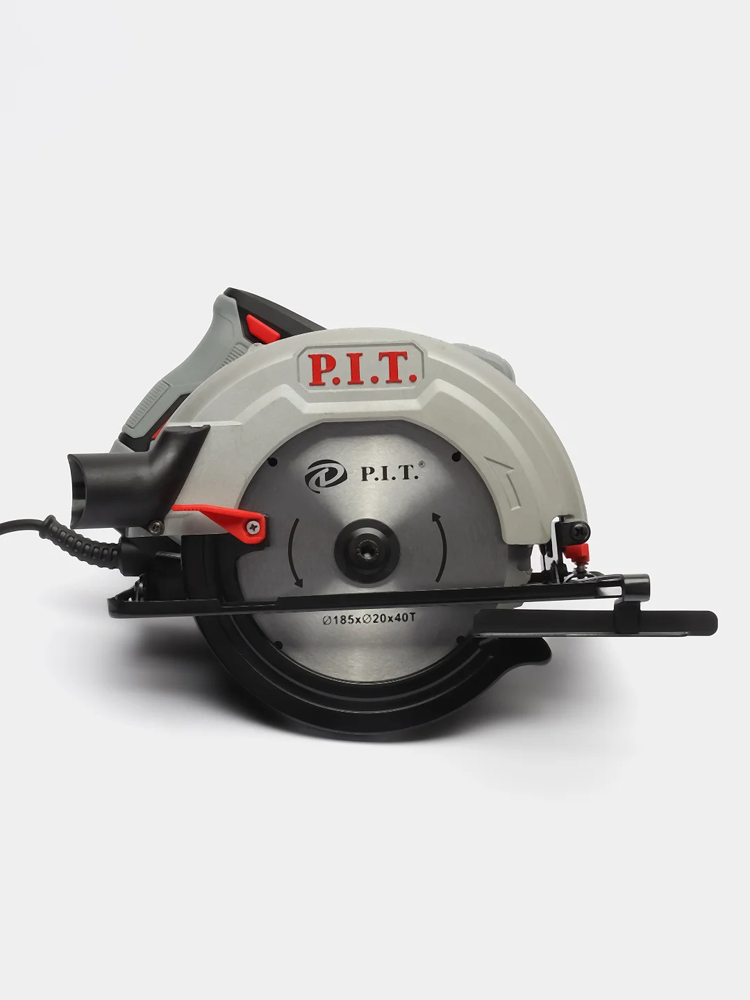 Пила циркулярная PIT PKS185-C3, диск 185 х 20 мм, 1400 Вт дисковая