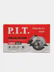 Пила циркулярная PIT PKS185-C3, диск 185 х 20 мм, 1400 Вт дисковая