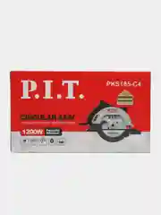 Пила циркулярная PIT PKS185-C4, диск 185 х 20 мм, 1200 Вт дисковая