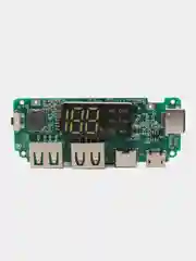 Модуль для Power Bank Dual USB 5V 2.4A с LED-дисплеем 1 шт
