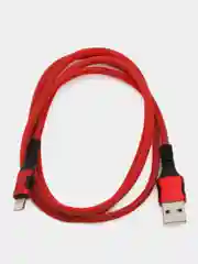 Красный кабель зарядный 1/2 метра для Iphone/Android Type-c