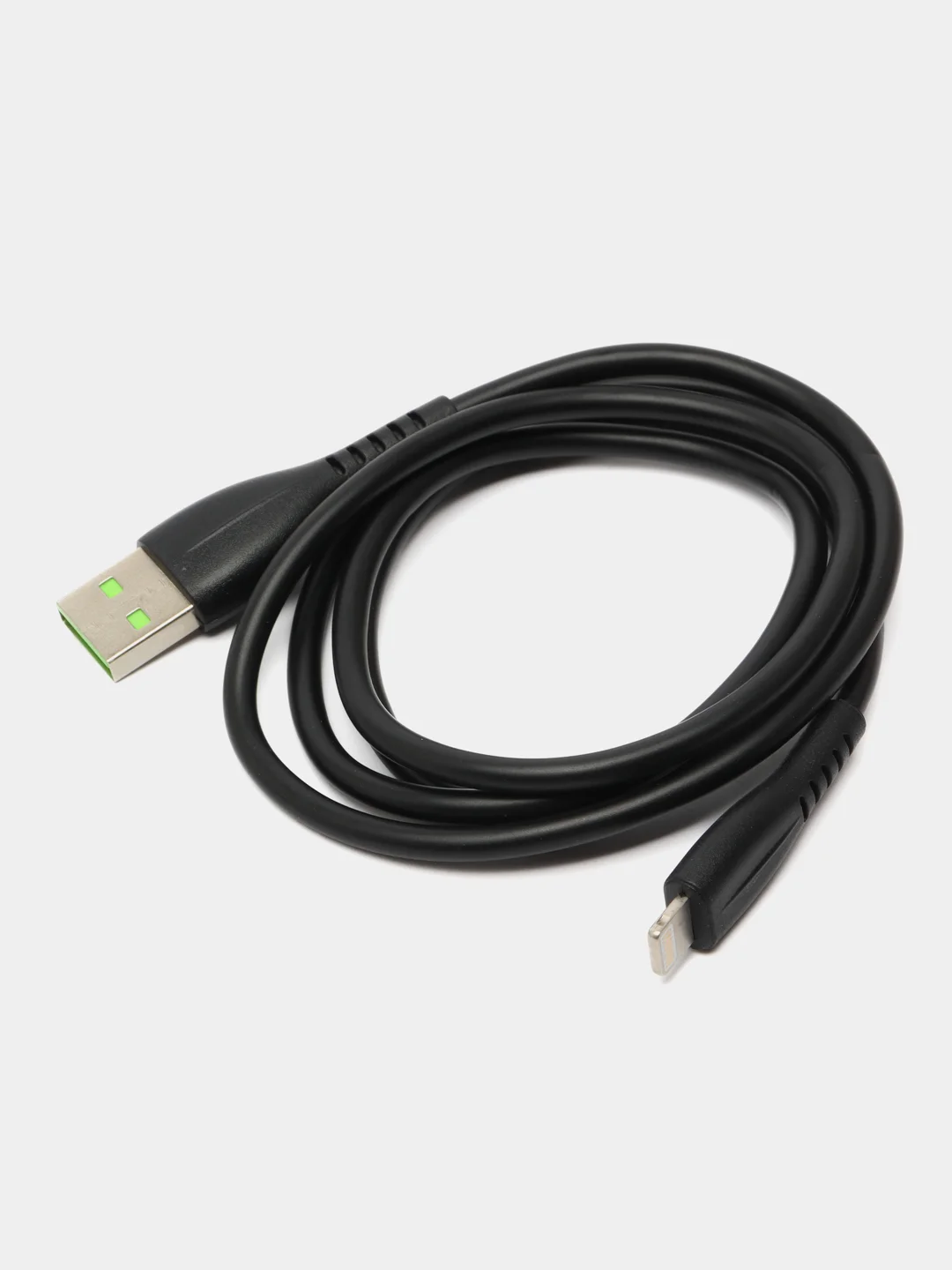 Черный кабель Lightning Apple 8pin черный 2,5A/5V для смартфонов Awei CL-115L