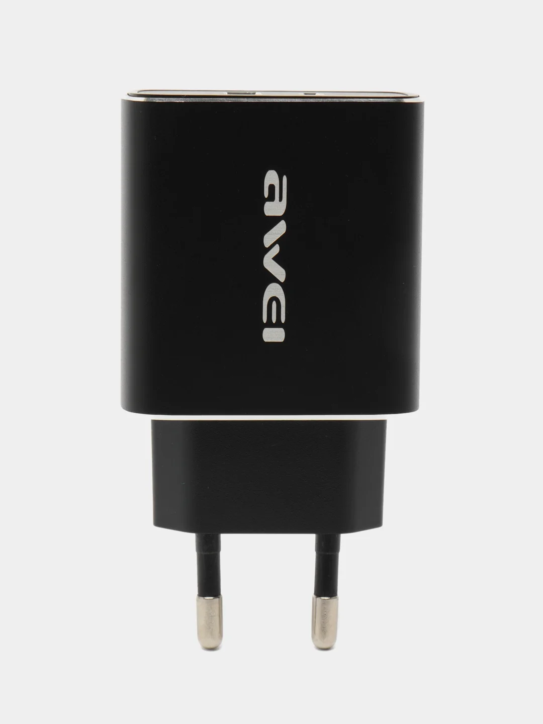 Черный зарядка для телефона Awei 20W Type-C + USB черный Блок питания PD7