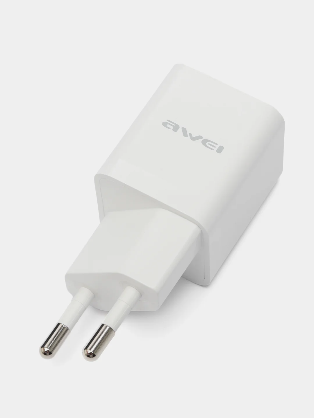 Белый зарядка для телефона Awei 20W Type-C + USB белый Блок питания PD12