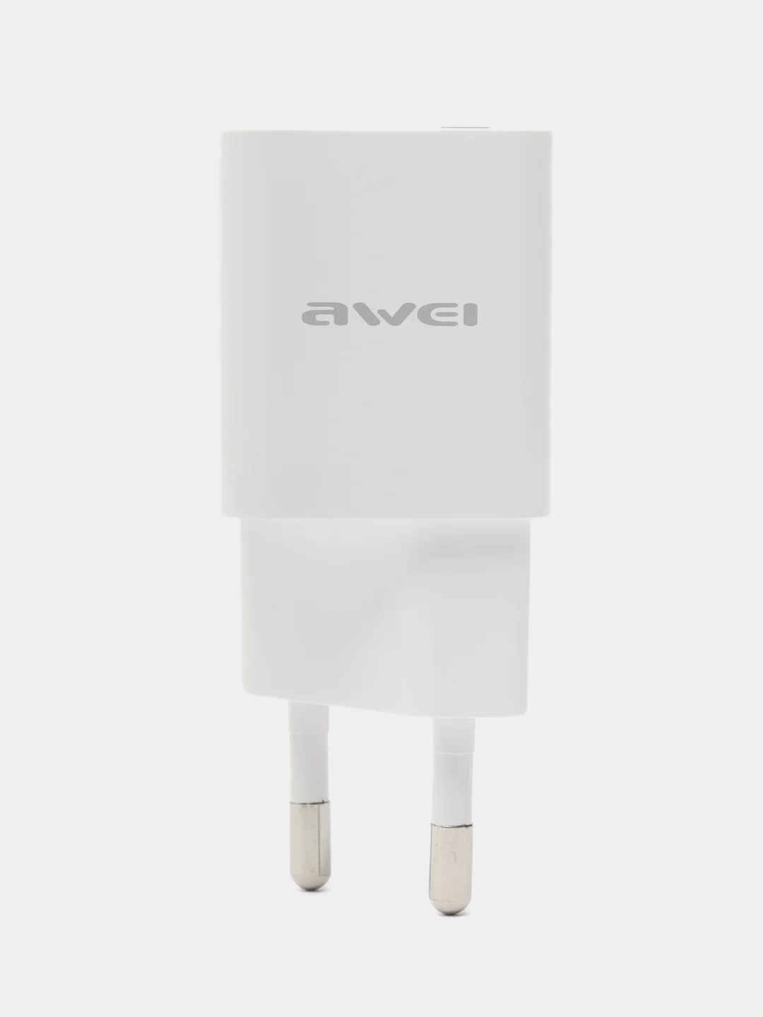 Белый зарядка для телефона Awei 20W Type-C + USB белый Блок питания PD12