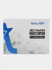 SSD диск 256GB SATA NETAC NT01N600S-256G-S3X размер 2.5"