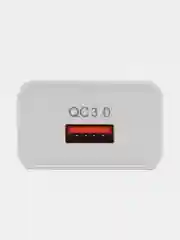 Белый зарядное устройство для телефона USB, адаптер для смартфона, блок питания сетевой