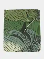 Постельное белье 1,5 сп / 2 спальное / евро Полисатин ivSubelIa "Зеленые перья", 70x70