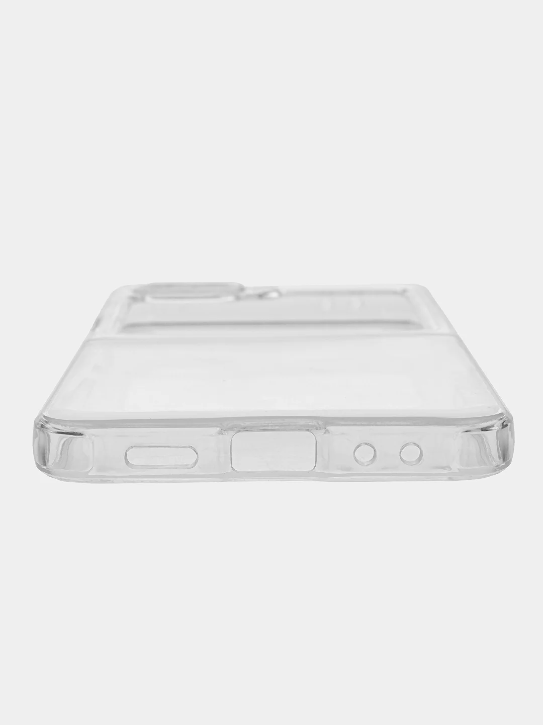 Прозрачный чехол на Samsung Galaxy Z Flip 6 / Самсунг Z Flip 6 прозрачный, с рисунком, защита камеры