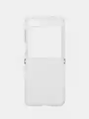 Прозрачный чехол на Samsung Galaxy Z Flip 6 / Самсунг Z Flip 6 прозрачный, с рисунком, защита камеры