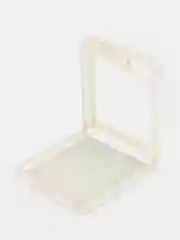 Желтый чехол на Samsung Galaxy Z Flip 6 / Самсунг Z Flip 6 прозрачный, с рисунком, защита камеры